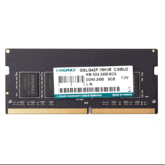 Ram DDR 4 - 8G/2400 Laptop Kingmax New 100% Công ty ( BH 36 tháng )